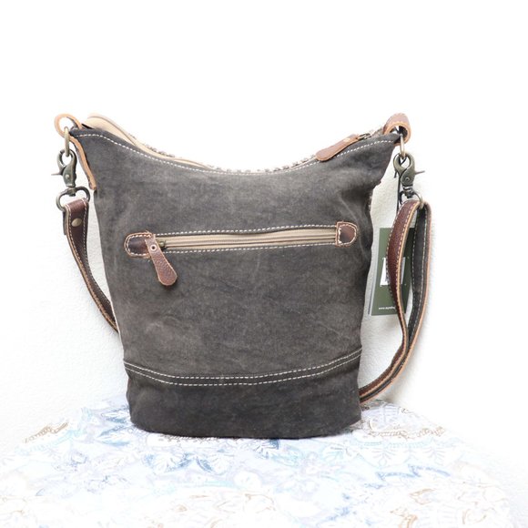 🆕Myra Bag KOFFEE Shoulder Bag Purse Upcylced Bag - Picture 3 of 8